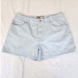 Vintage Old Navy Light Blue Light Denim‎ Chino Shorts Size 16